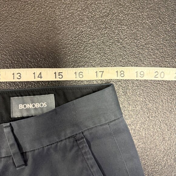 Bonobos Weekday Warrior Tuesday Slim Tailored Mens Chino Pants Dark Gray 34x32 - Picture 3 of 12